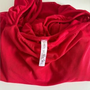 Lucy In The Sky Red bodycon dress